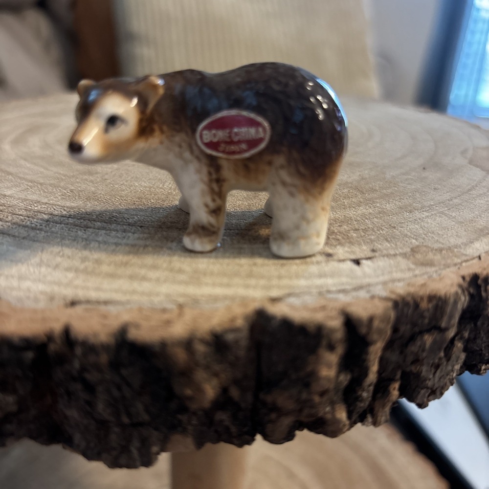 Bone China Vintage Bear Mama  Japan